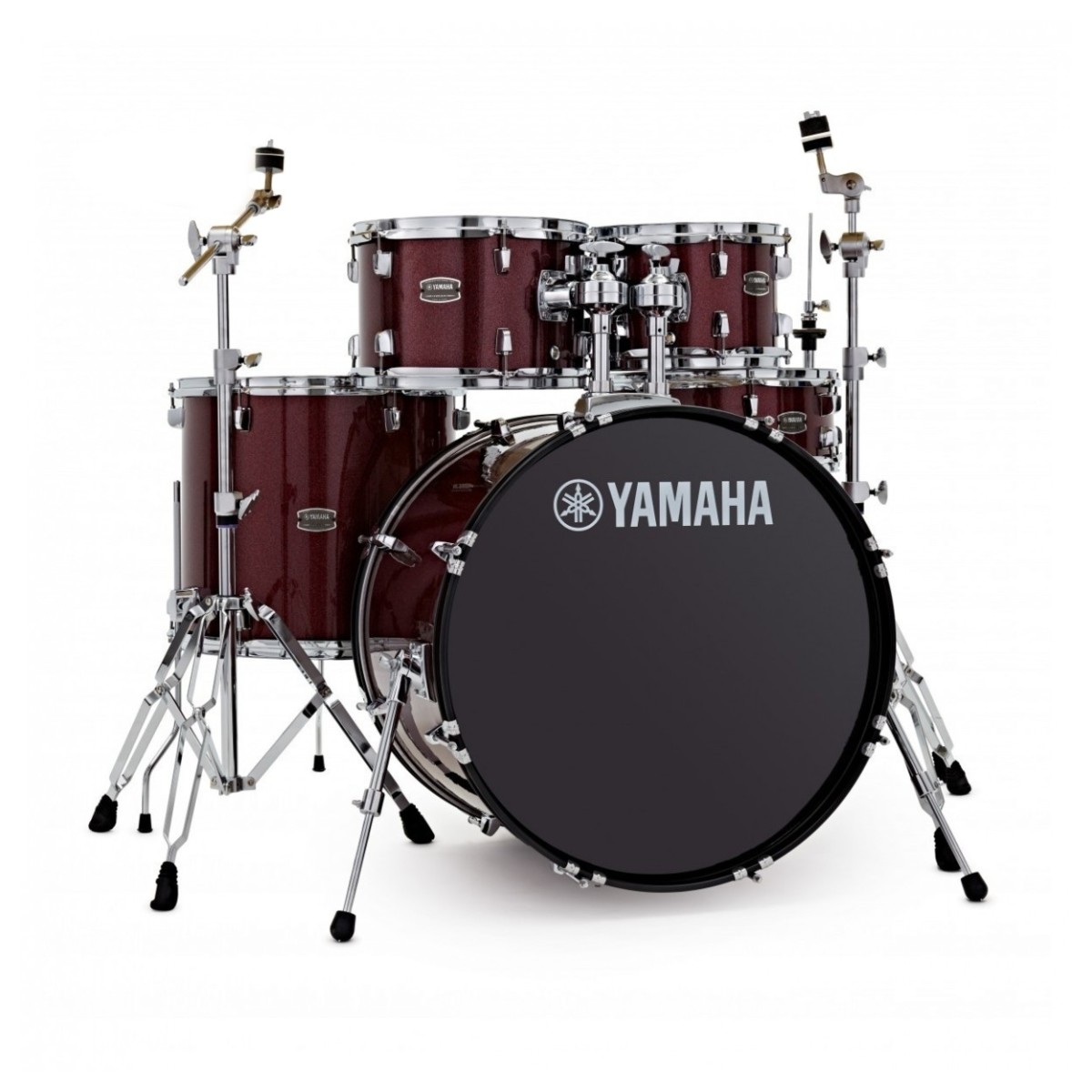Yamaha Rydeen 20' Schlagzeug mit Hardware Burgundy Sparkle