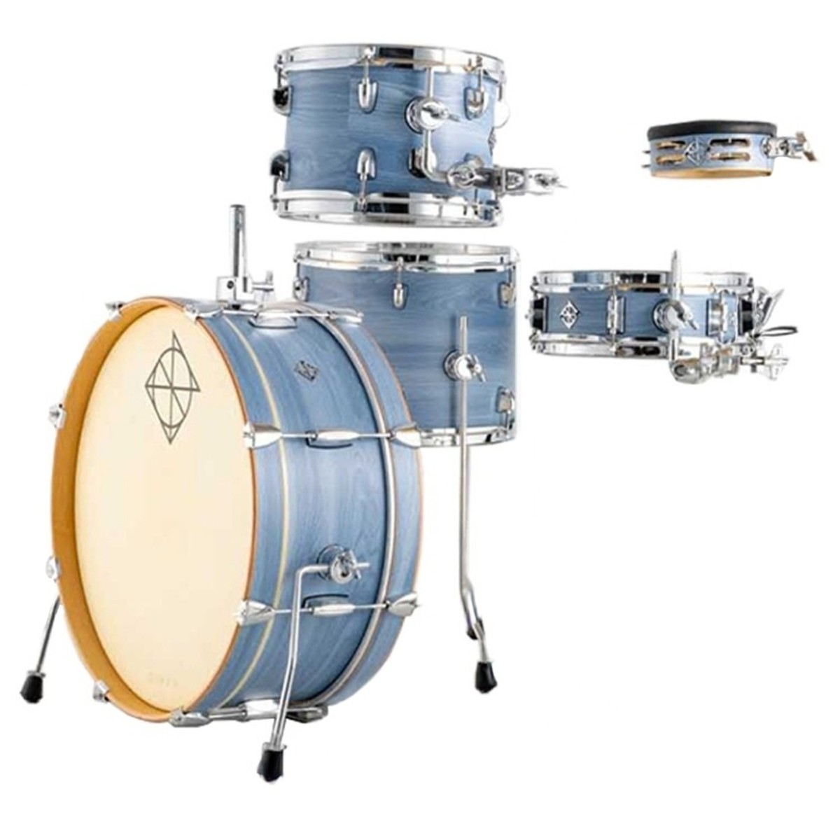 Dixon Drums Little Roomer 20 5pc Kesselsatz Cerulean Frost