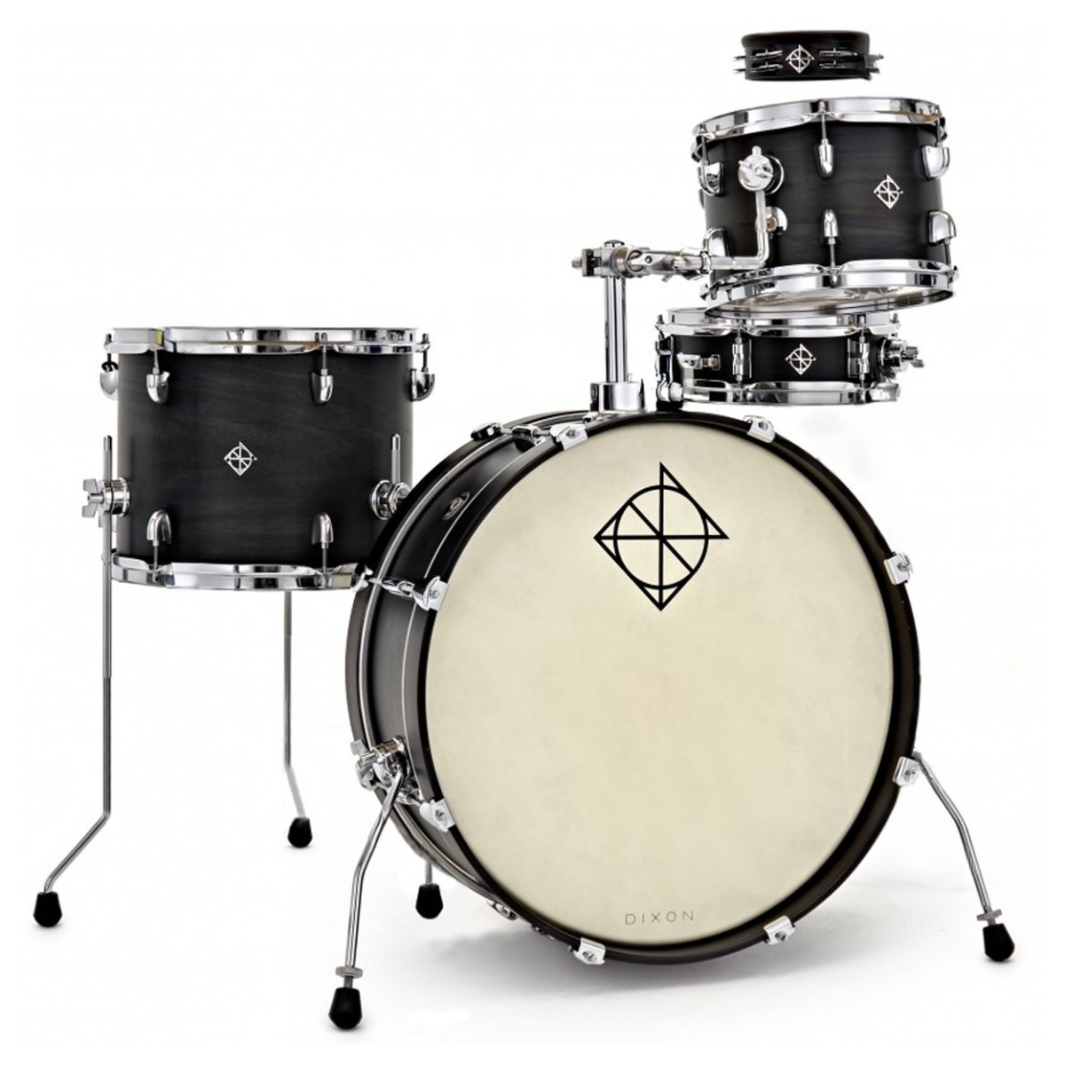 Dixon Drums Little Roomer 20 5er-Pack Shell Pack schwarzkohle