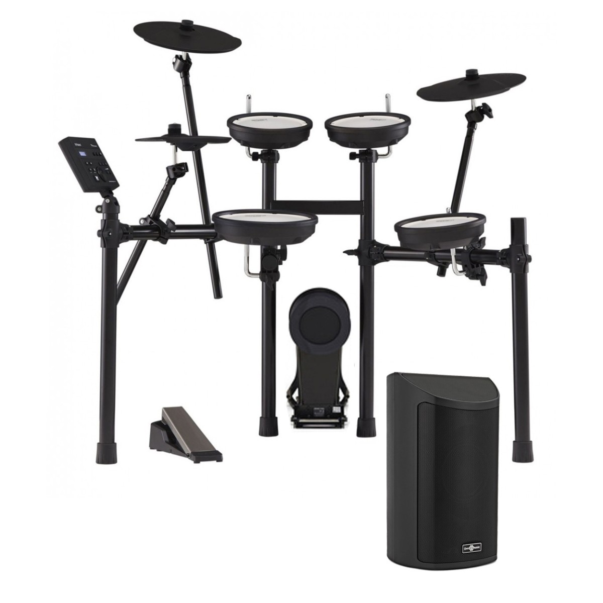 Roland TD-07KV V-Drums Elektronisches Schlagzeug mit SideKIK Verstärker