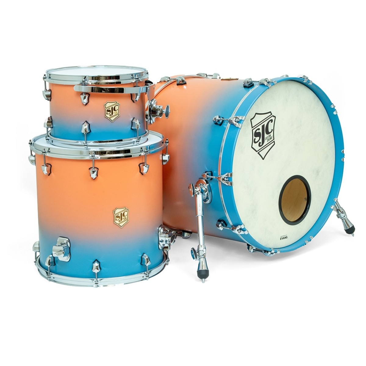 SJC Drums Colour Rush 3pc Kesselsatz Thunder Punch