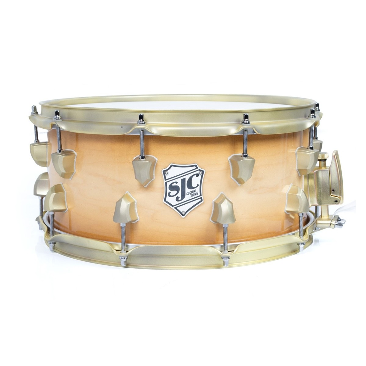 SJC Drums 14 x 6' Custom Snare Amber Glanz