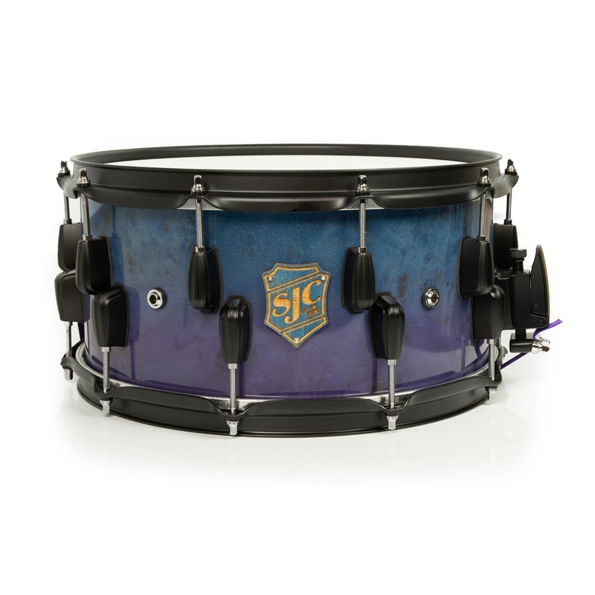 SJC Drums 14 x 7' Benutzerdefiniert Snare Indigo Flow