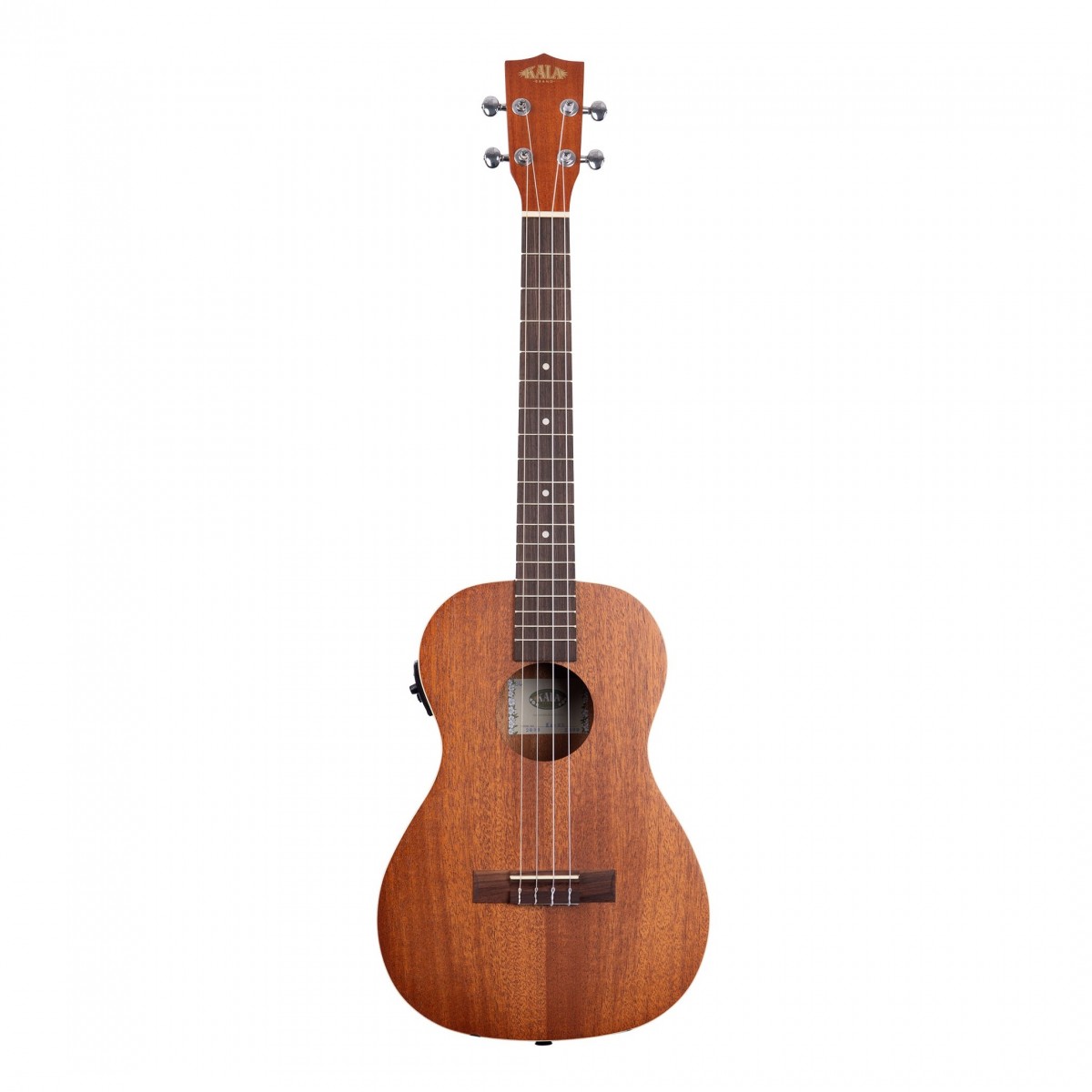Kala KA-BE Mahogany Elektroakustisches Bariton-Ukulele satiniert