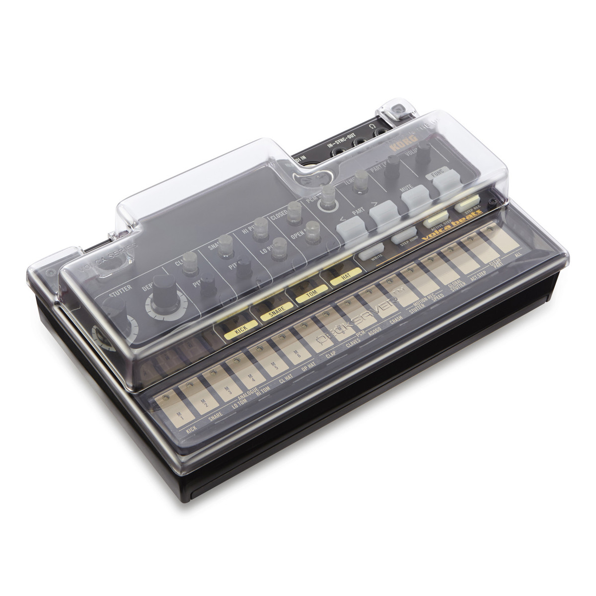 Decksaver Korg Volca Serie Cover (passt: Keys Bass Beats)