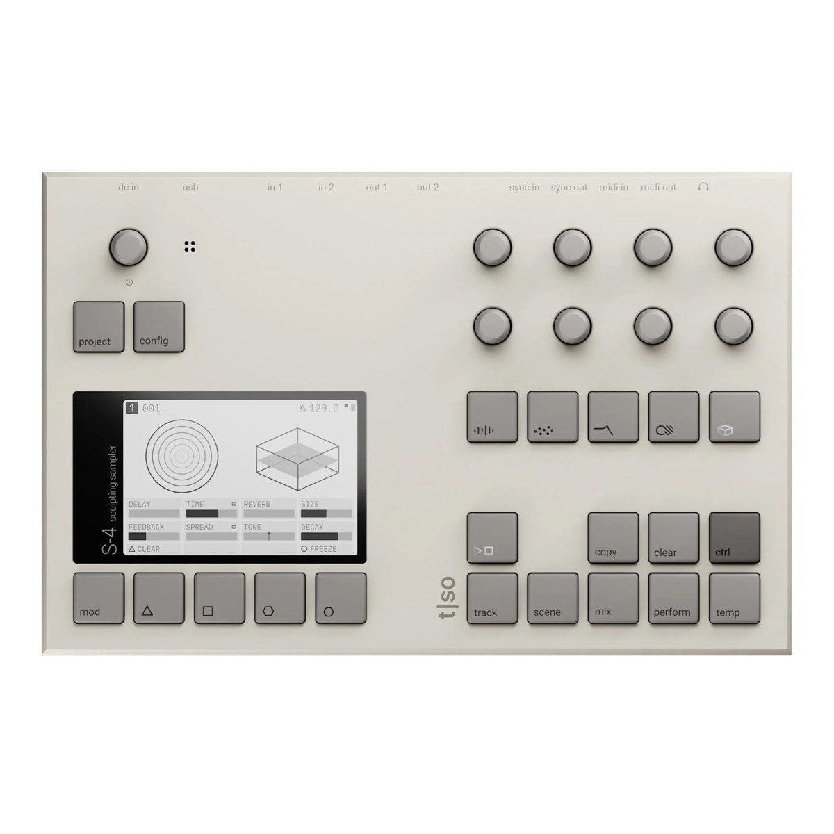 Torso Electronics S4 Sculpting Sampler Weiß