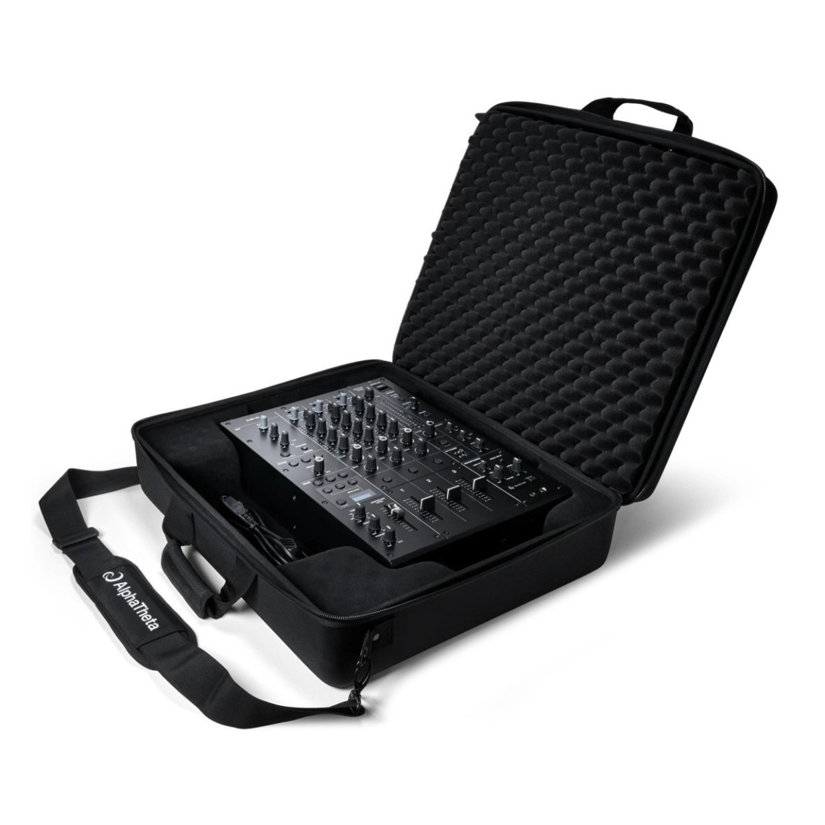 AlphaTheta DJM-V5 3-Kanal-DJ-Mixer mit Tasche