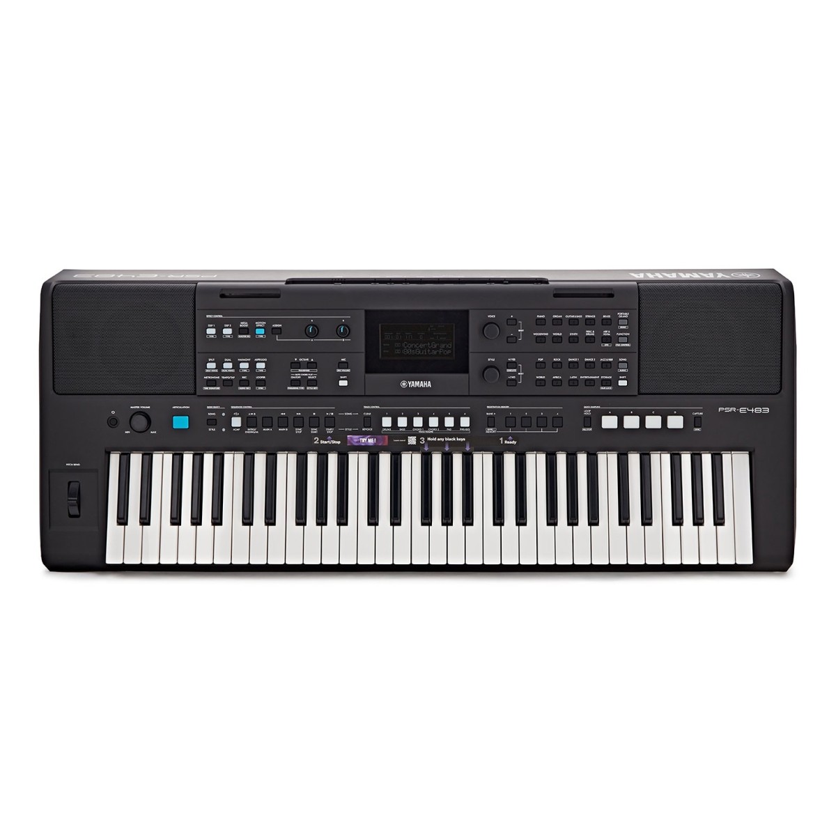 Yamaha Tragbares Keyboard PSR E483