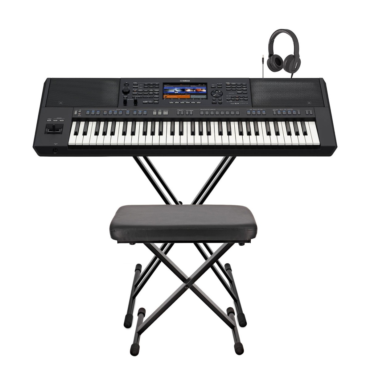 Yamaha PSR SX720+ Digital-Arranger-Keyboard-Paket