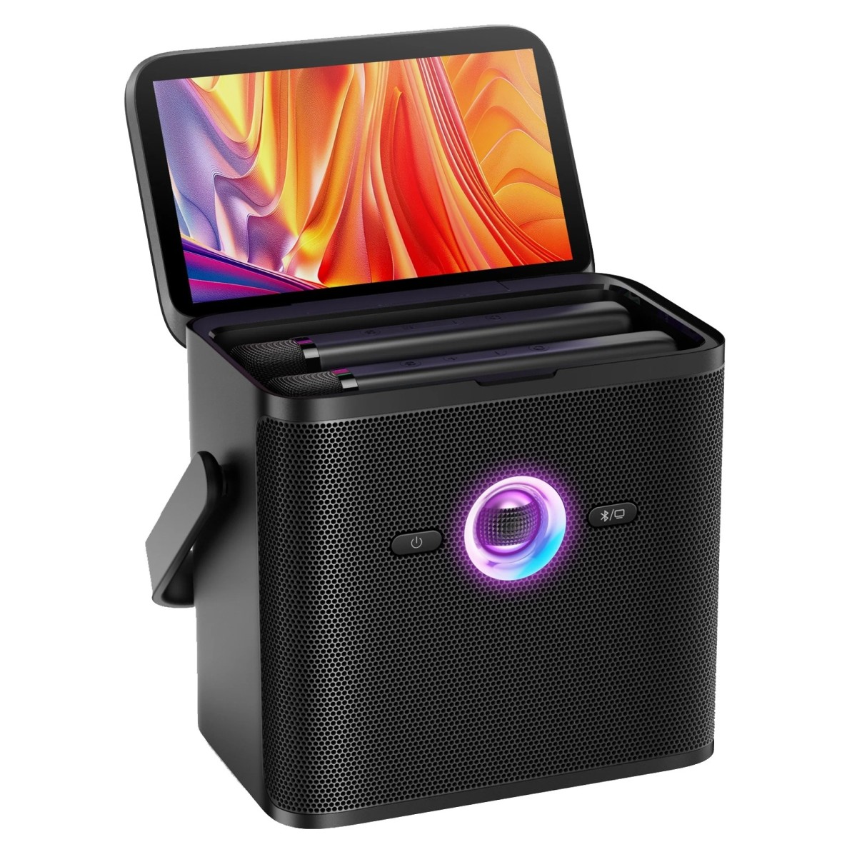 IKARAO Shell S3 Karaoke-Anlage mit Wireless Mikrofonen