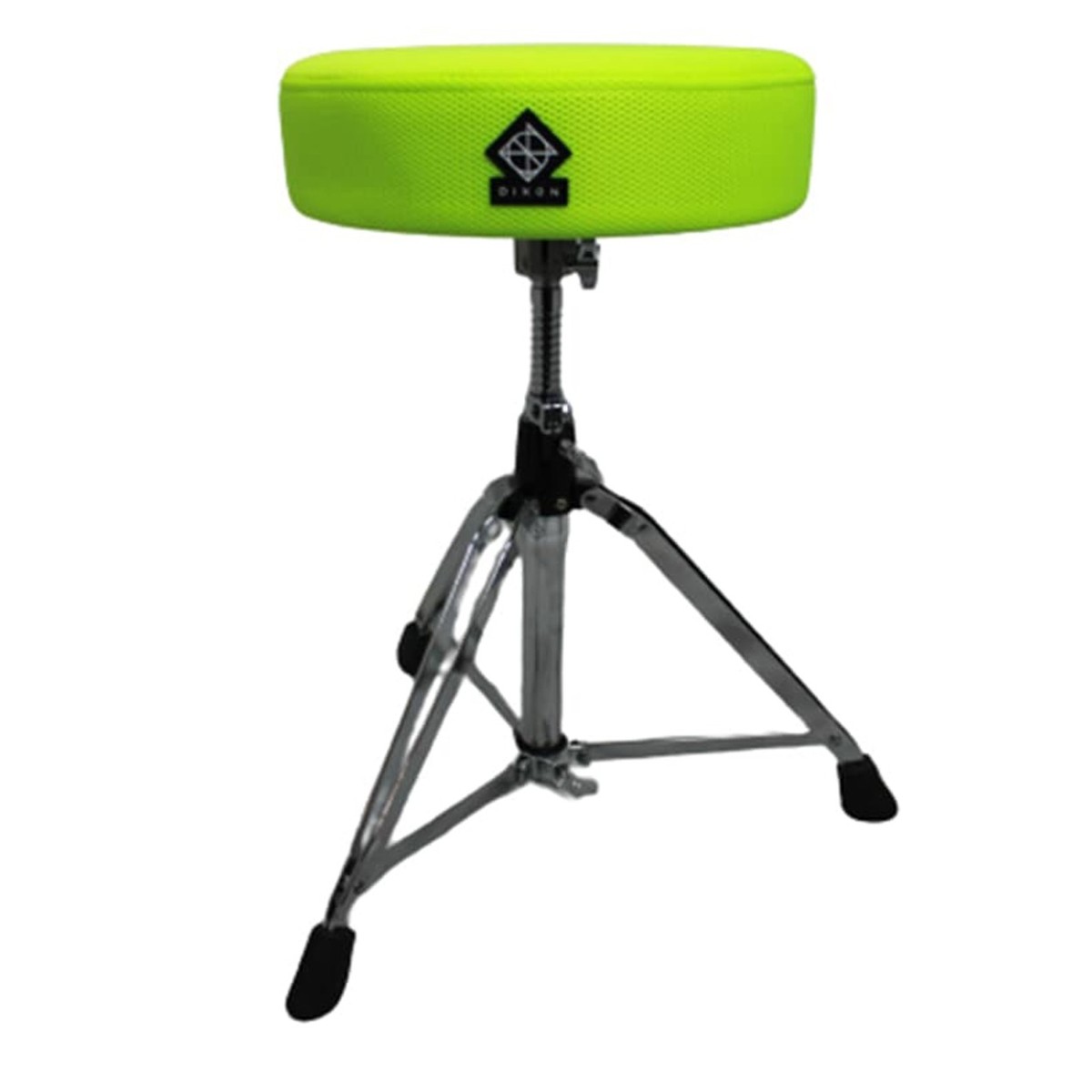 Dixon PSN-901 Round Mesh Top Drummer-Sitze Limettengrün