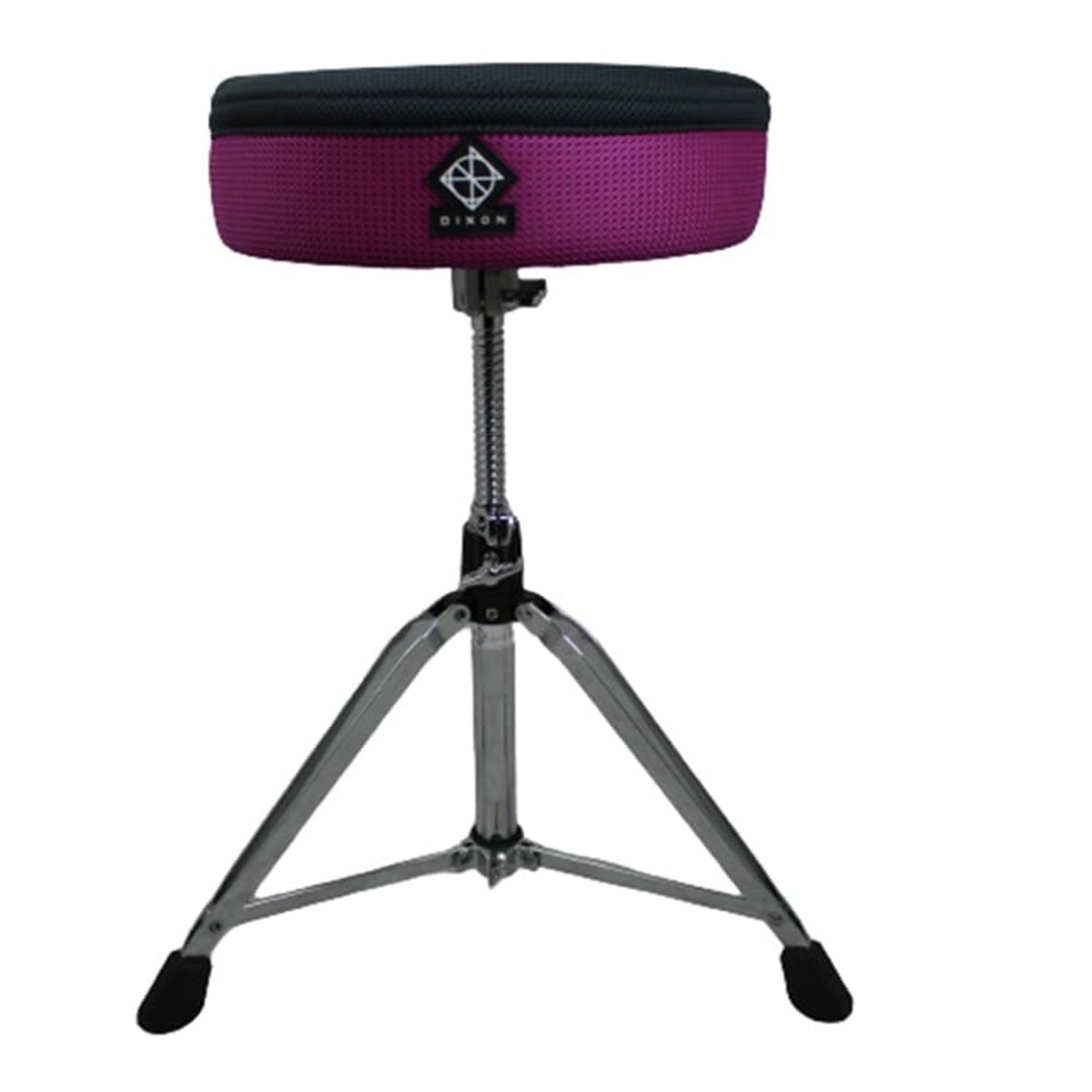 Dixon PSN-902 Round Mesh Top Drummer-Sitze Grau & Lila
