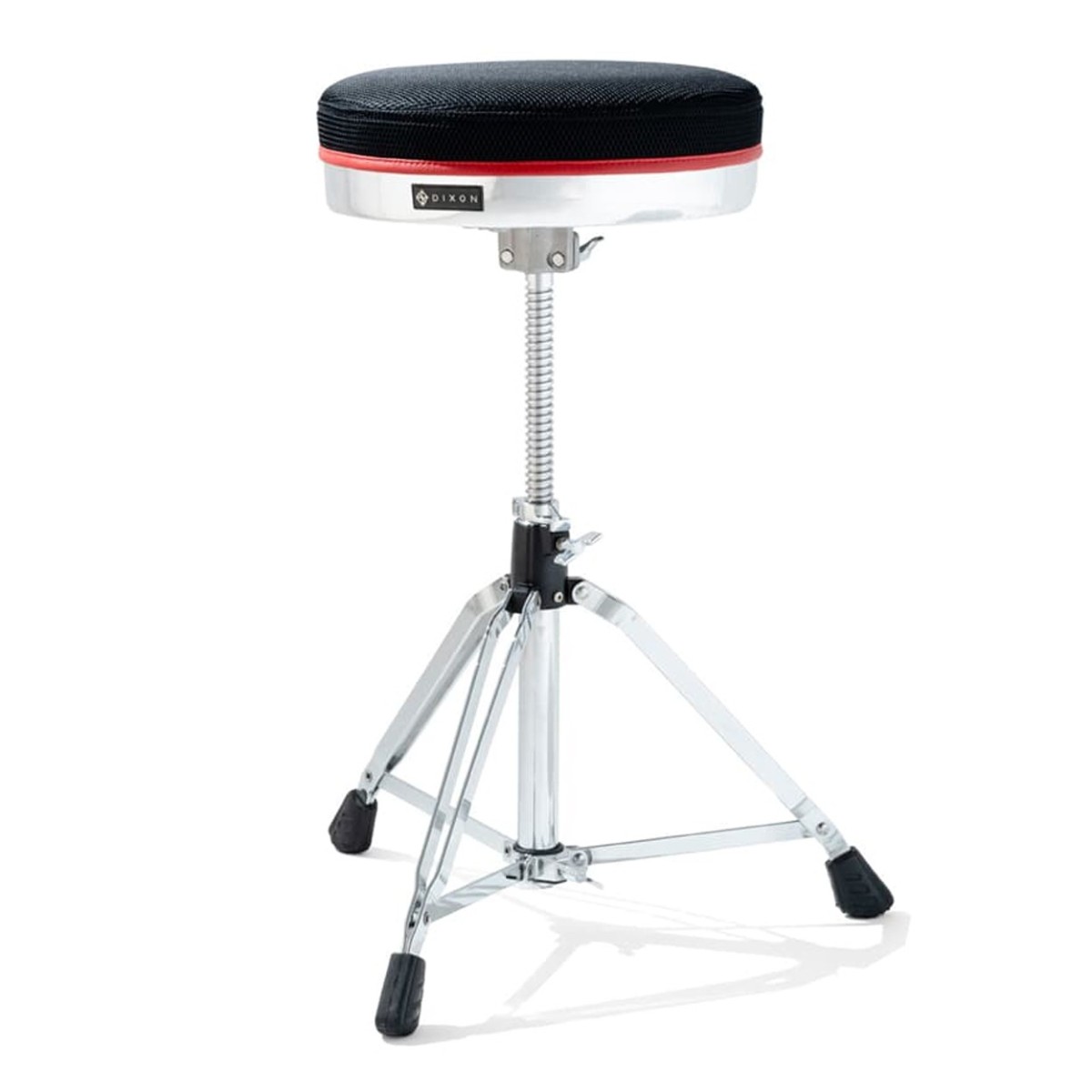 Dixon PSN-903 Round Mesh Top Drummer-Sitze Red Rally