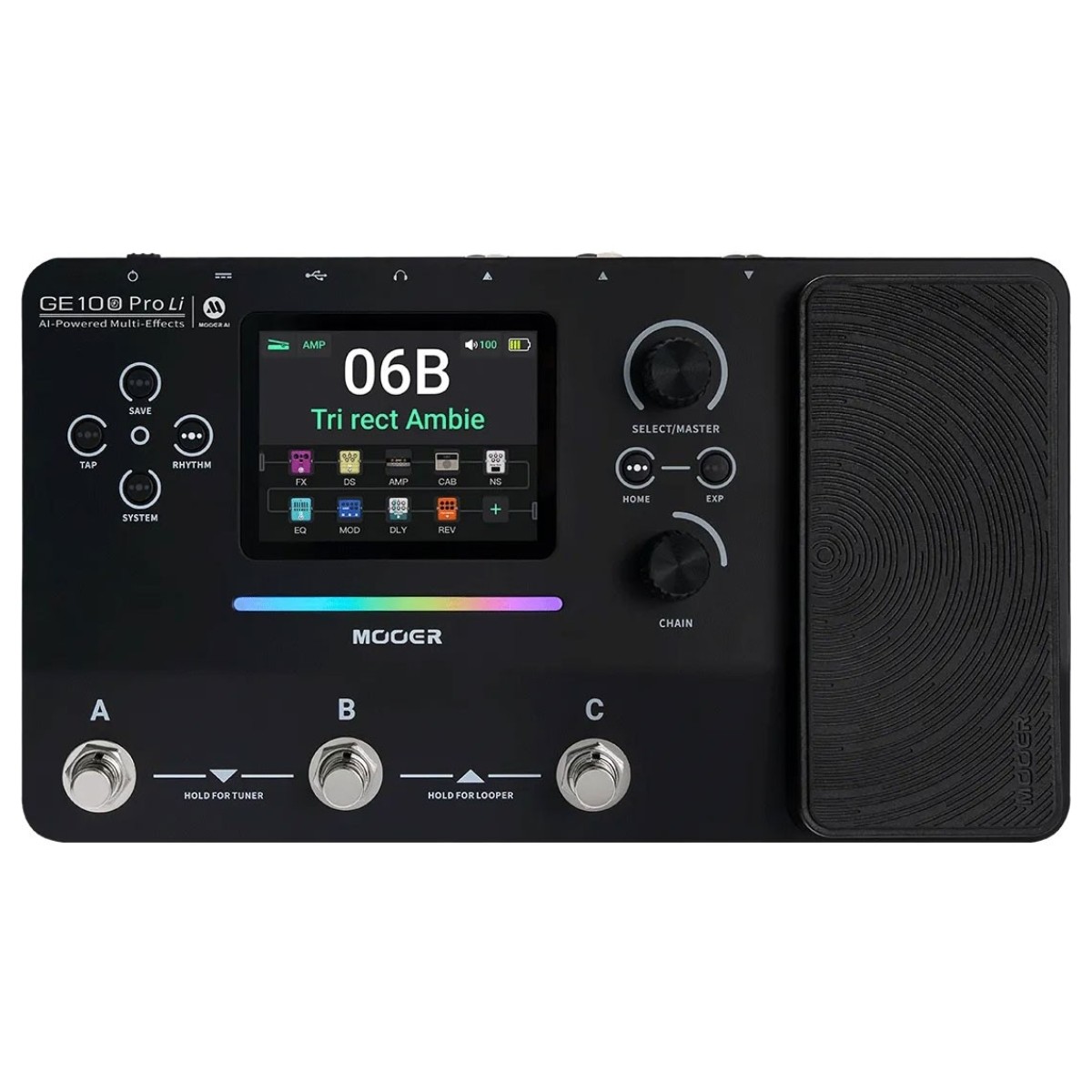 Mooer GE100 Pro LI Multi-FX-Prozessor