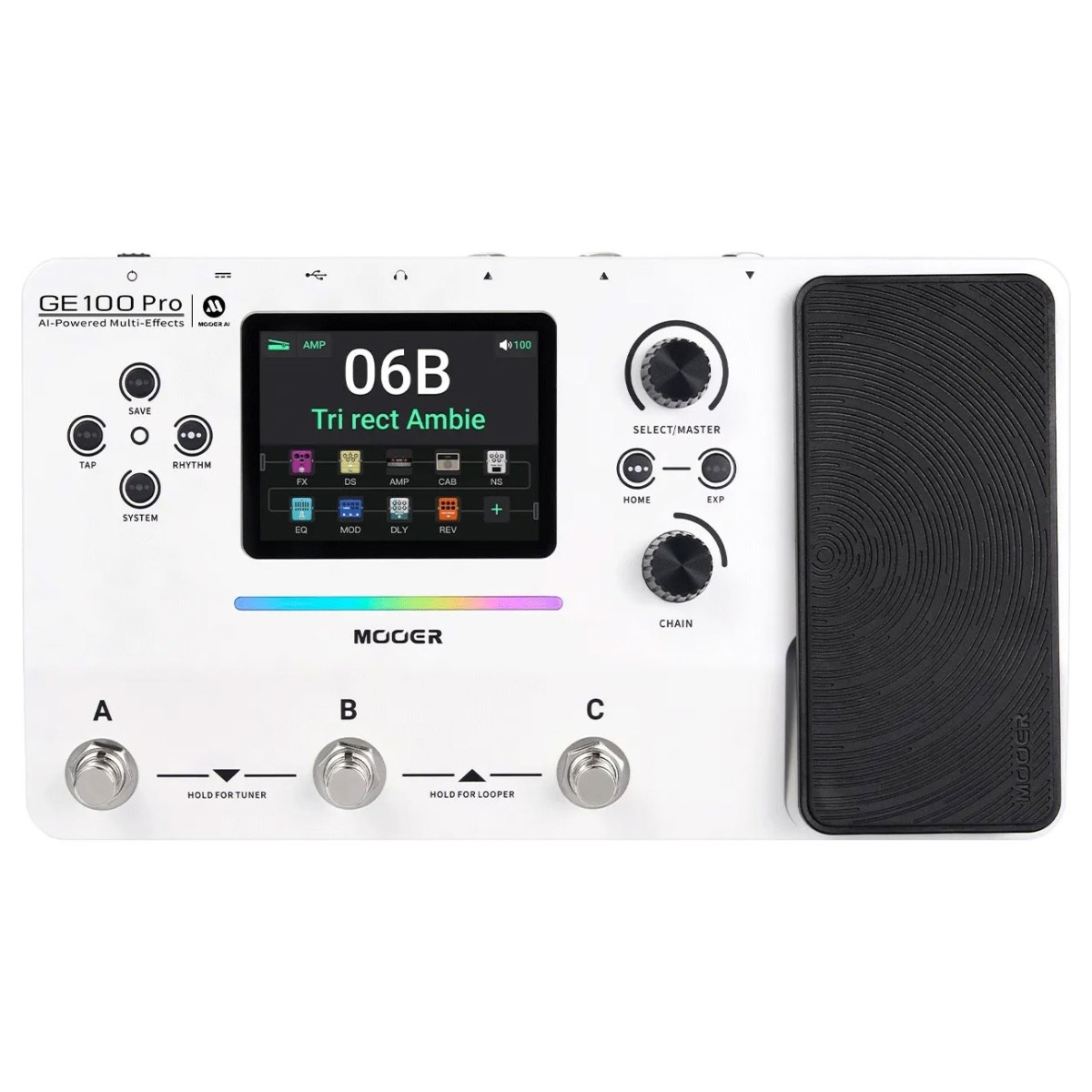 Mooer GE100 Pro Multi-Effekt-Prozessor