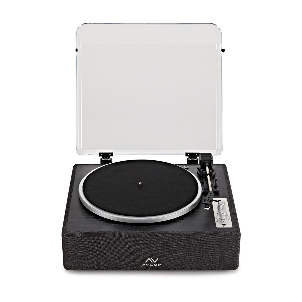 AVCOM All-in-One- Bluetooth -Plattenspieler Anthrazit