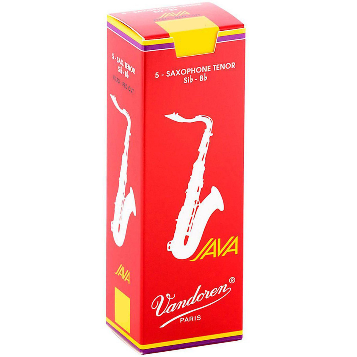 Vandoren Java rote Tenor Saxophon Reeds 15 (5-Pack)