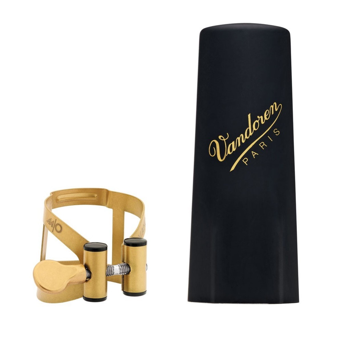 Vandoren M/O Sopran-Saxophon-Ligatur Gold Finish