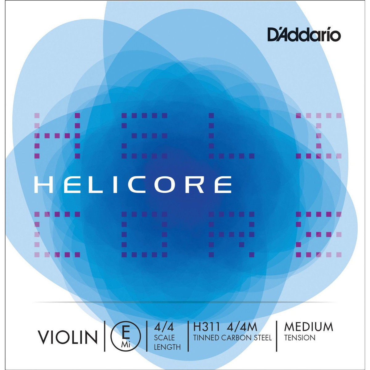 DAddario Helicore Violine E-Saite 4/4 Größe mittel