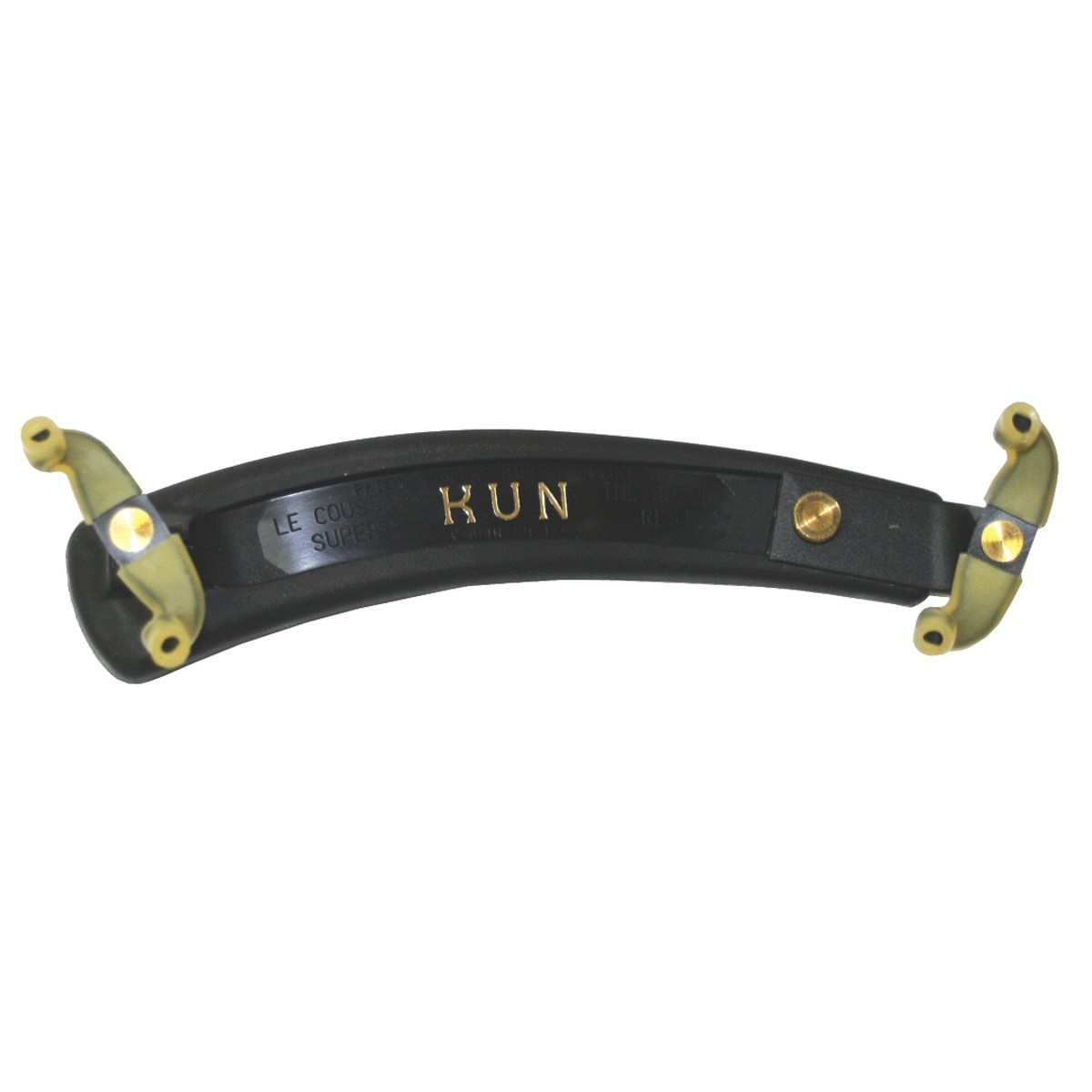 Kun Super Schulterstütze für Violine Größe 3/4–1/2 schwarz