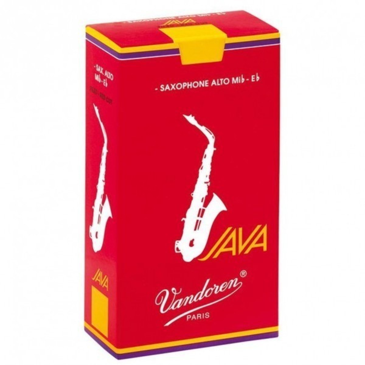 Vandoren Java rot Alto Saxophon Reeds 1.5 (10 Pack)