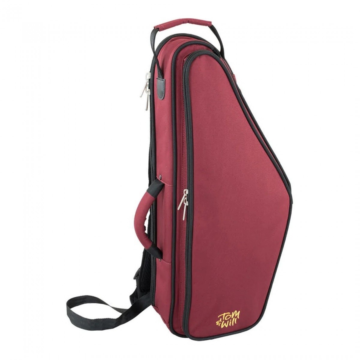 Tom and Will.com 36AS Alt-Saxophon Gig-Tasche Burgundy und schwarz
