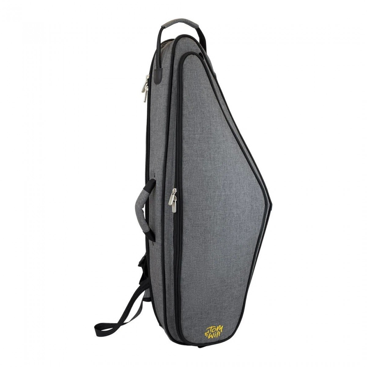 Tom and Will Tenor Saxophon Gig-Tasche rauchige grau mit schwarzen Trim