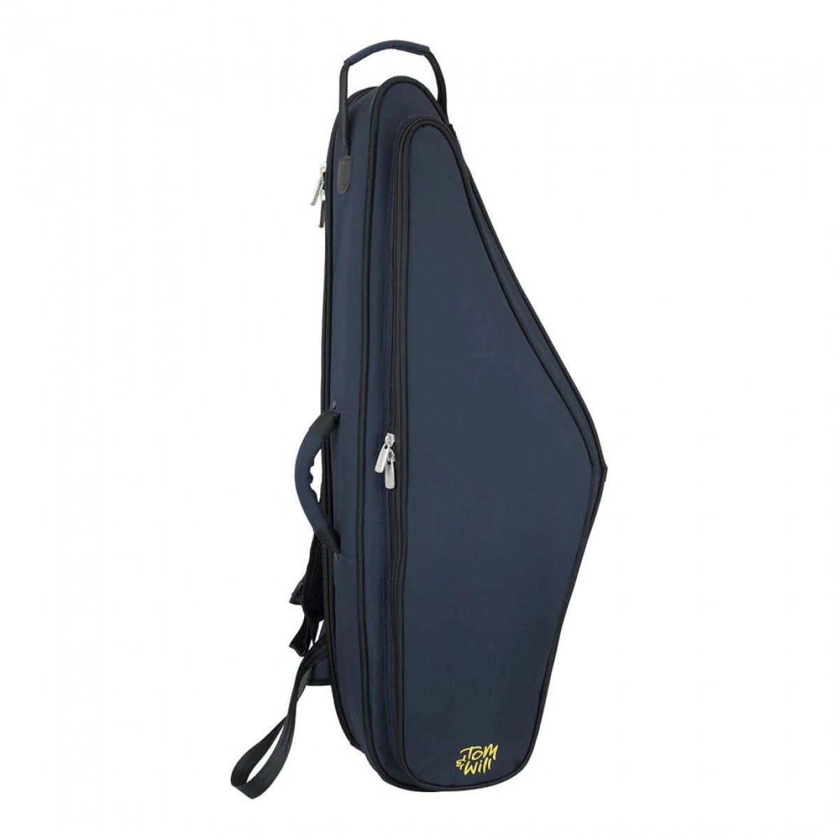 TTom and Will Tenor Saxophon Gig-Tasche blau mit schwarzer Blende