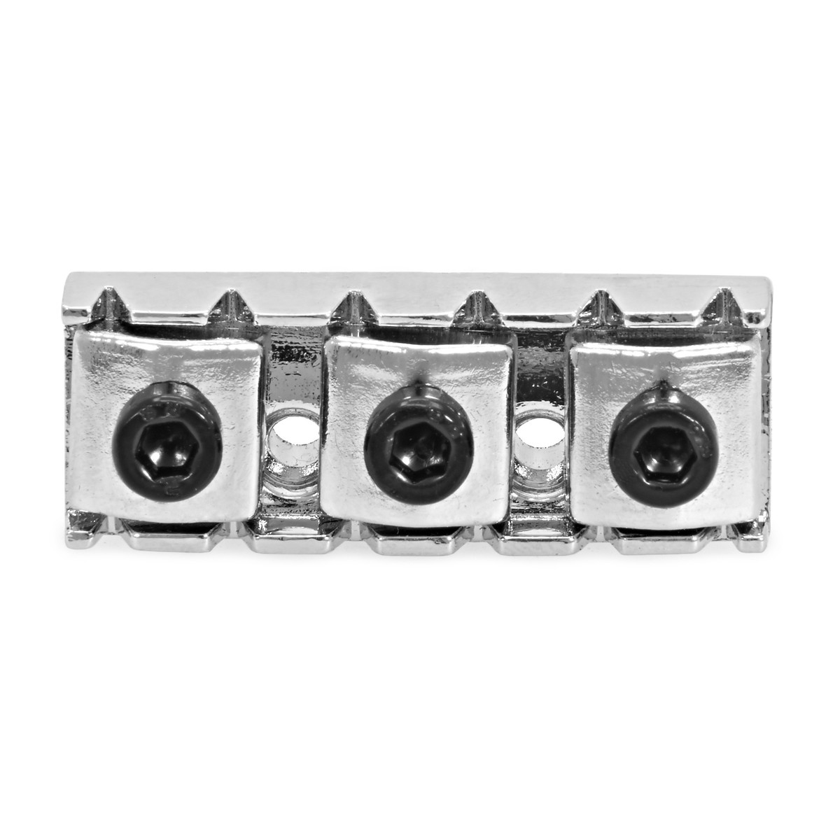Guitarworks Tremolo Locking Sattel für E-Gitarren Chrom 43 mm x 153 mm