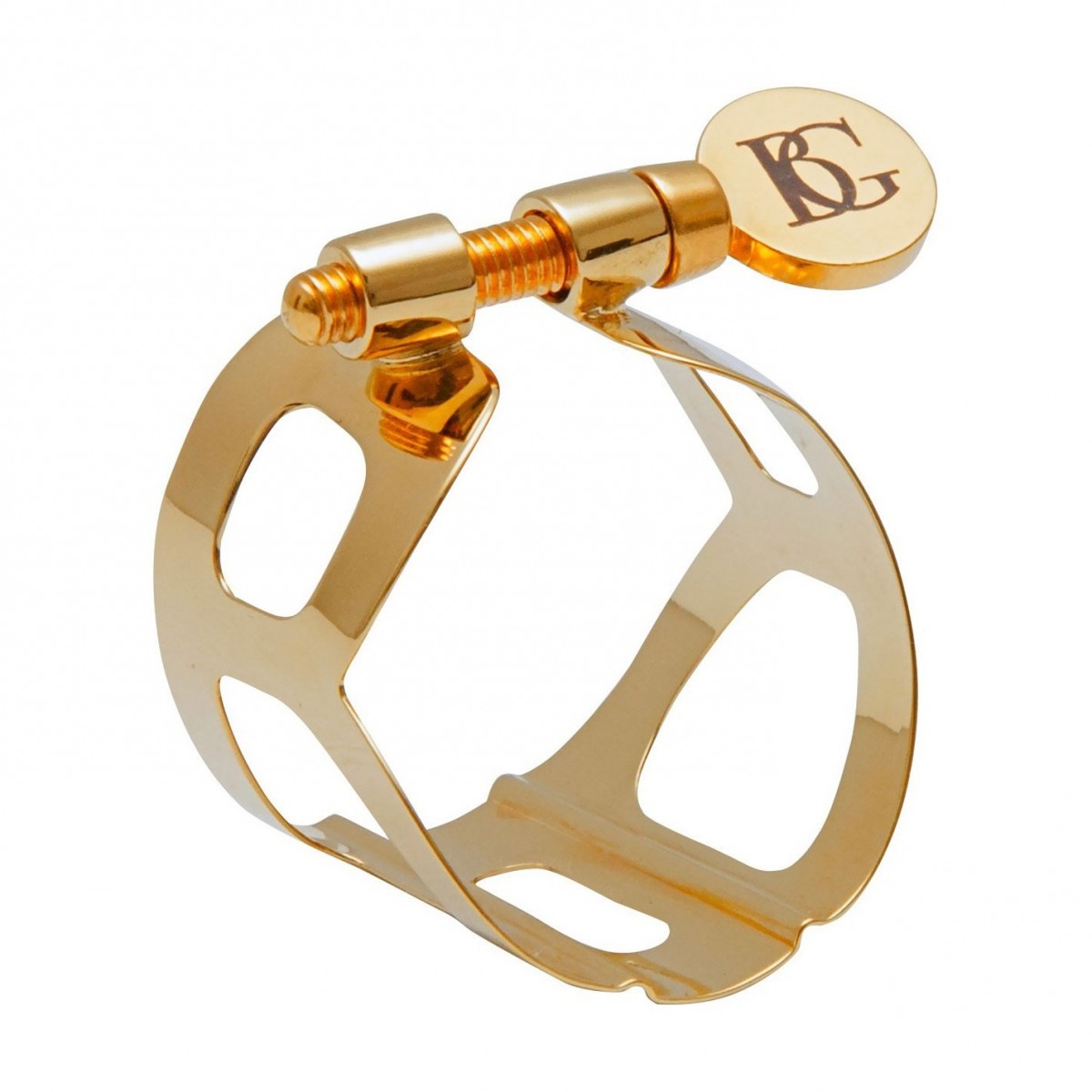 BG Alto Saxophon Tradition Ligatur 24K Gold Überzogen