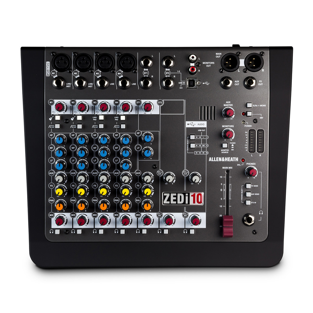 Allen and Heath ZEDi-10 kompakt Mixer & USB-Schnittstelle