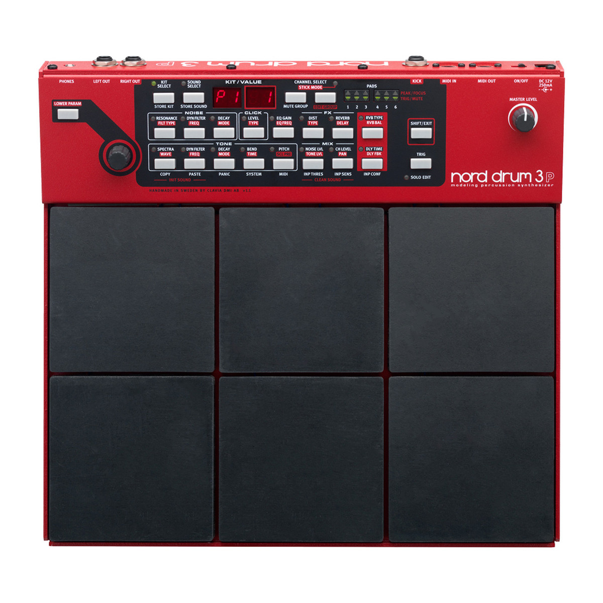 Nord Drum 3P 6-Kanal-Percussion-Pad-Synthesizer