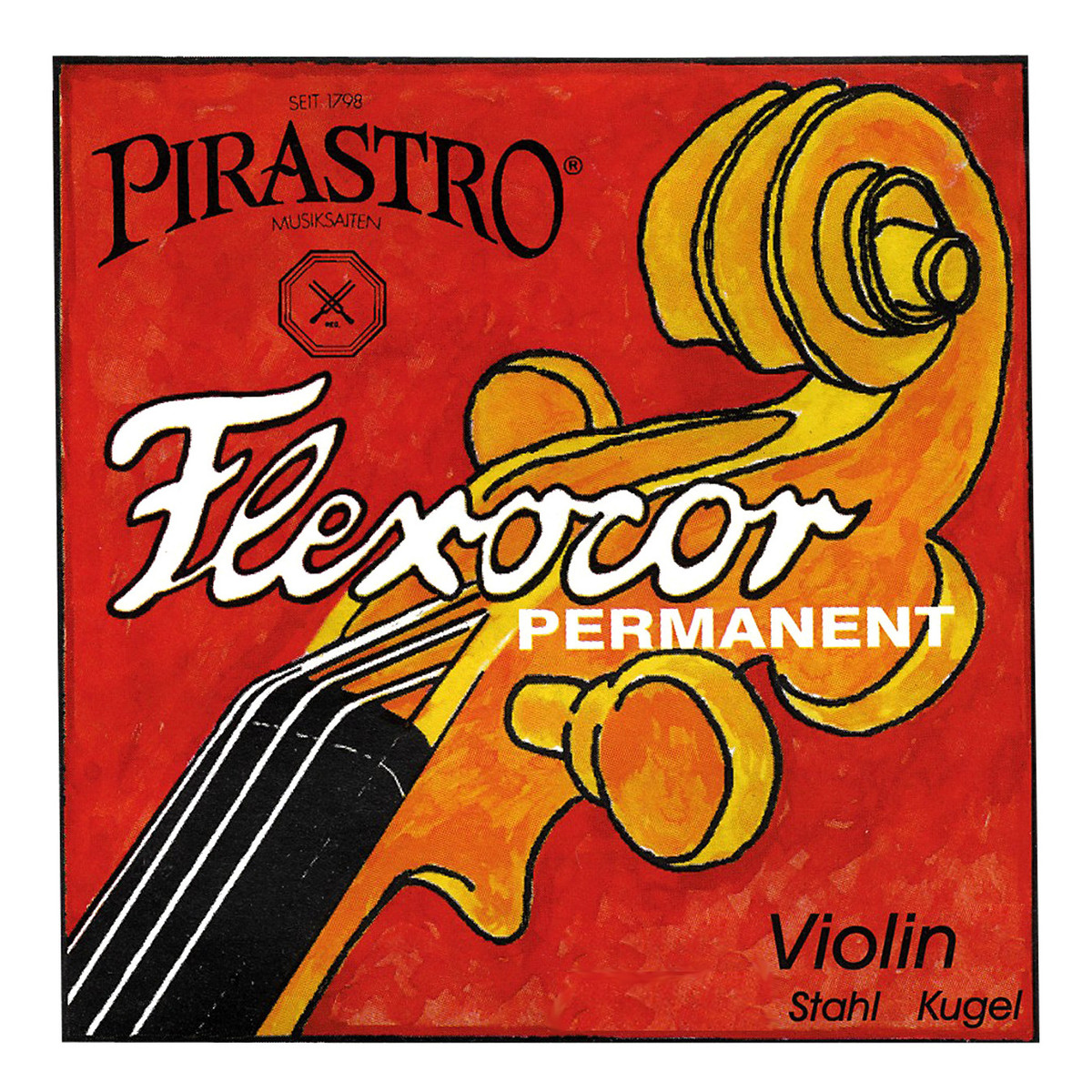 Pirastro Flexocor Permanent Violine E Saite Kugel