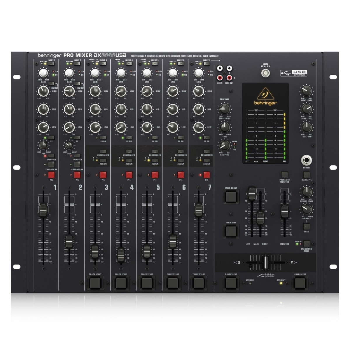 Behringer DX2000USB Pro DJ-Mixer