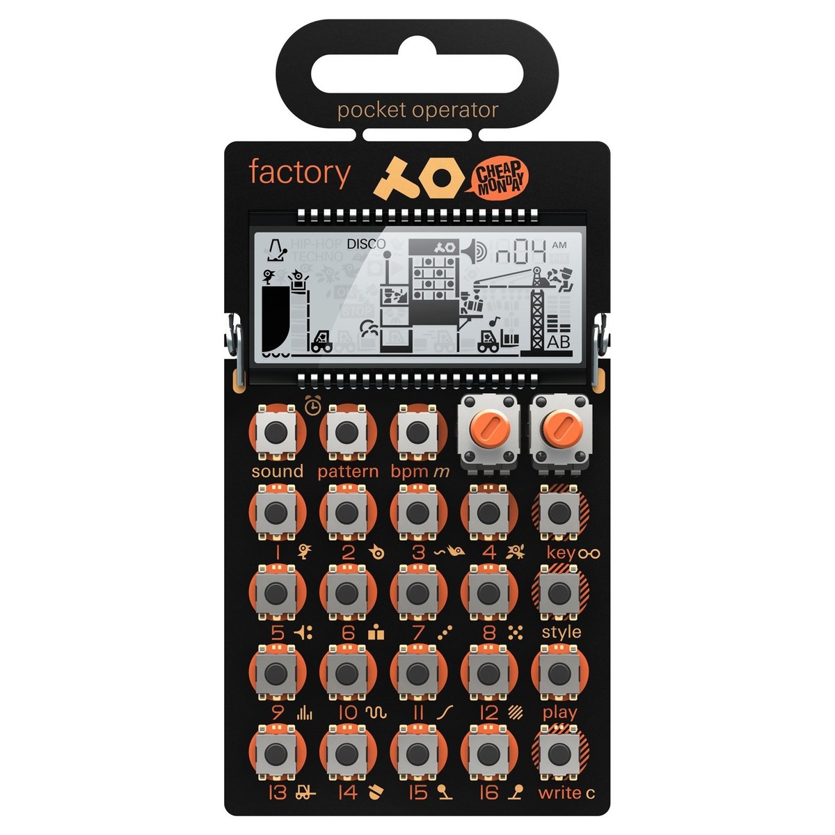 Teenage Engineering PO-16 Factory Pocket-Lead-Synthesizer