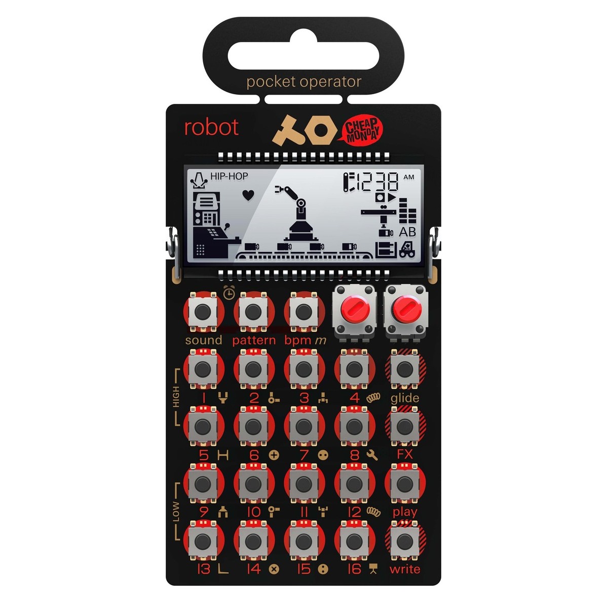 Teenage Engineering-PO-28 Roboter-Synthesizer