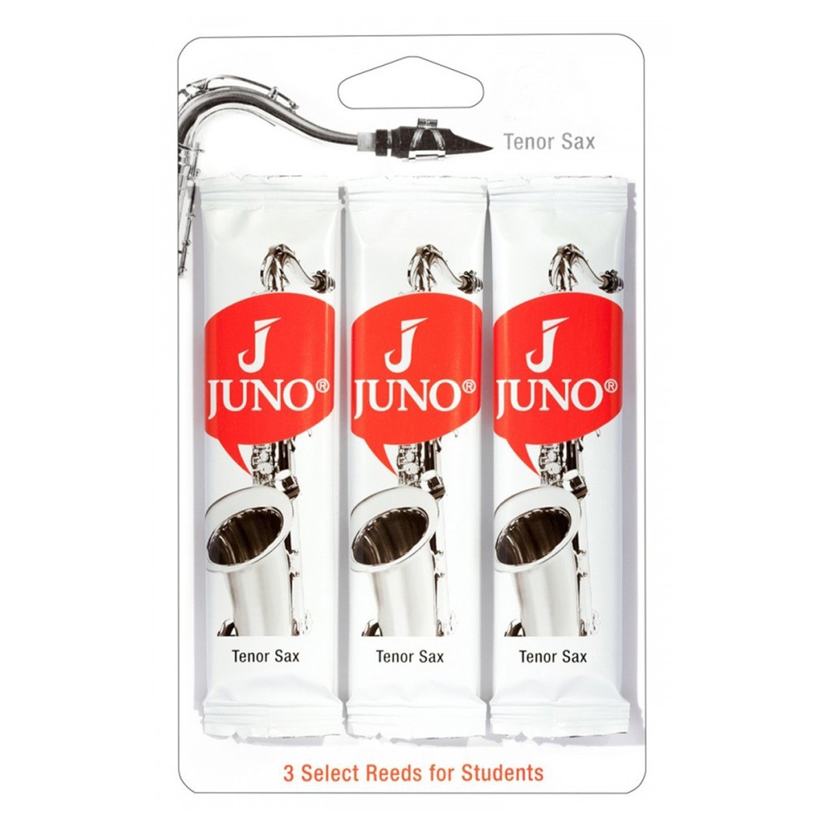 Juno by Vandoren Tenor Saxophon Rohrblatt 2 (3er-Pack)