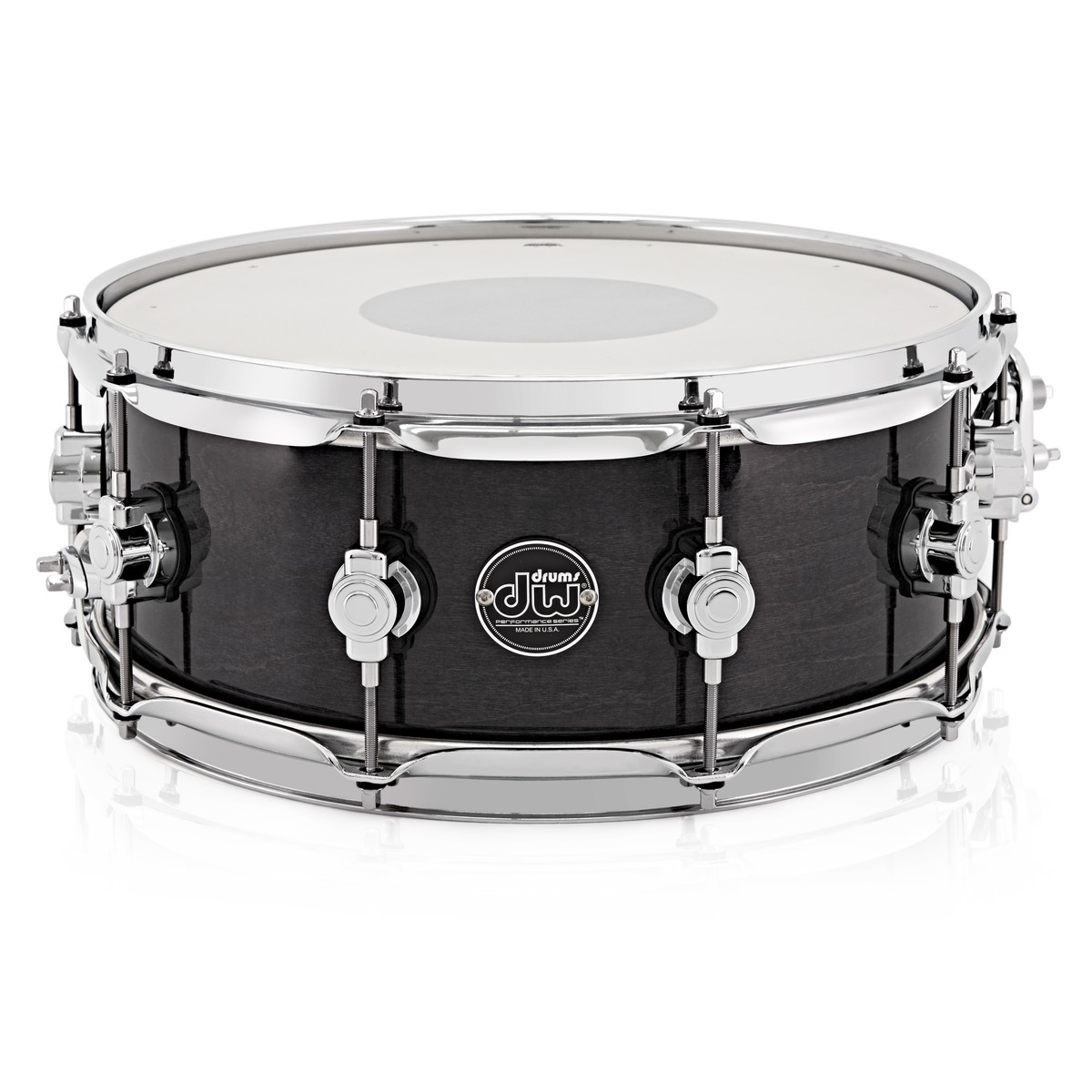 DW Drums Performance-Serie 14' x 65' Snaredrum Ebenholz Fleck