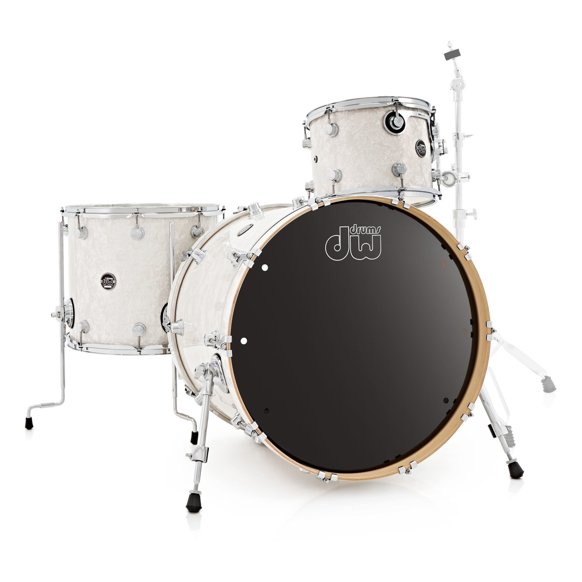 DW Drums Performance Serie 22' 3 Stück Shell Pack weiße Marine