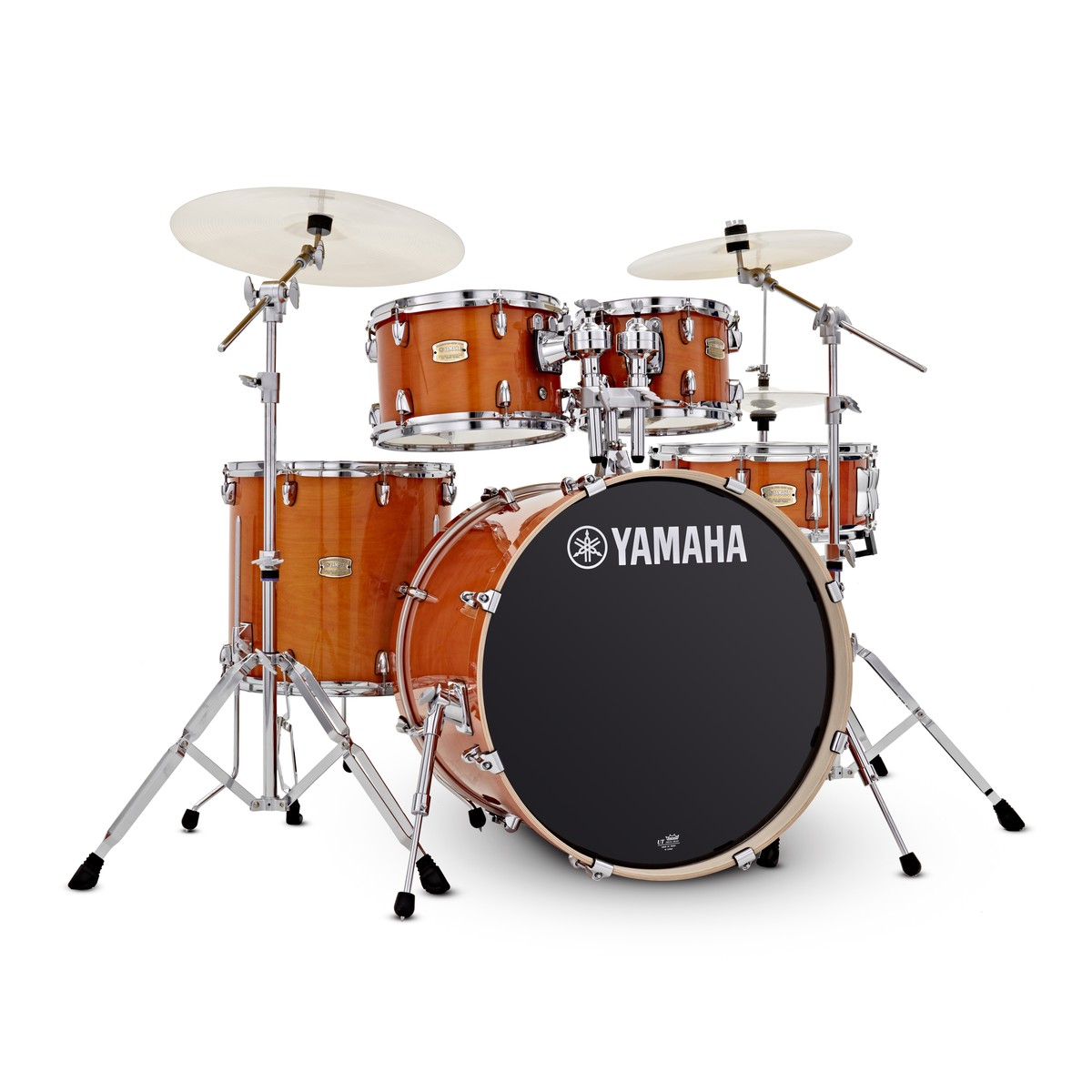 Yamaha Stage Custom 22' 5-tlg. Kesselsatz mit Hardware Honey Amber