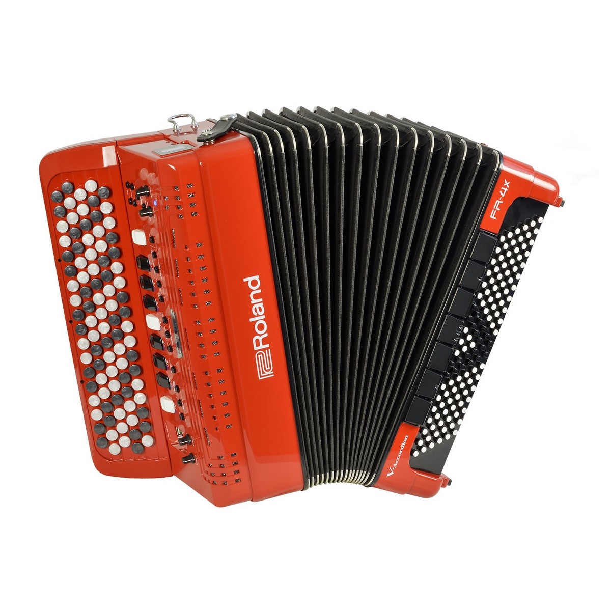 Roland Knopfgriff-Akkordeon FR-4XB V-Accordion rot
