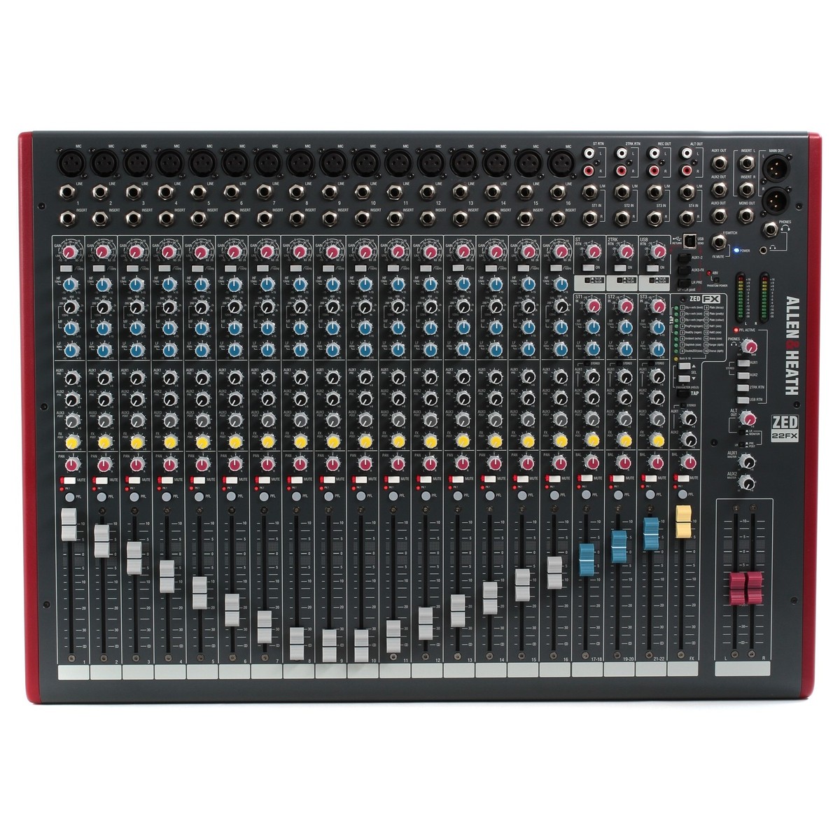Allen & Heath ZED-22FX USB-Stereo-Mischpult