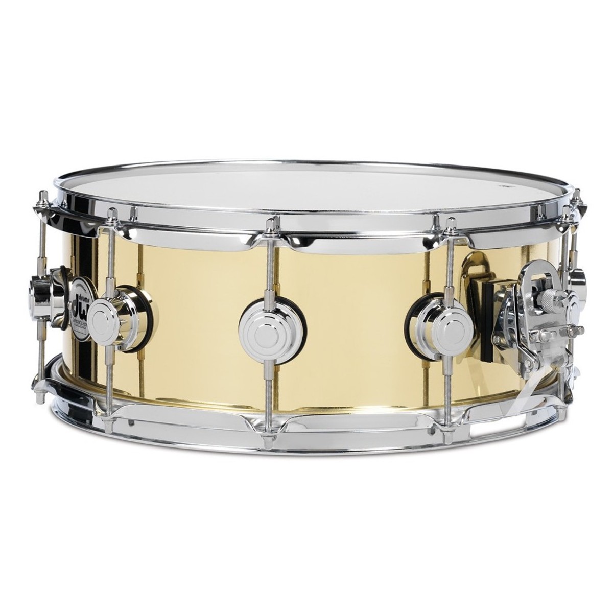 DW Drums Sammler Serie 14' x 5.5' Messing Snaredrum