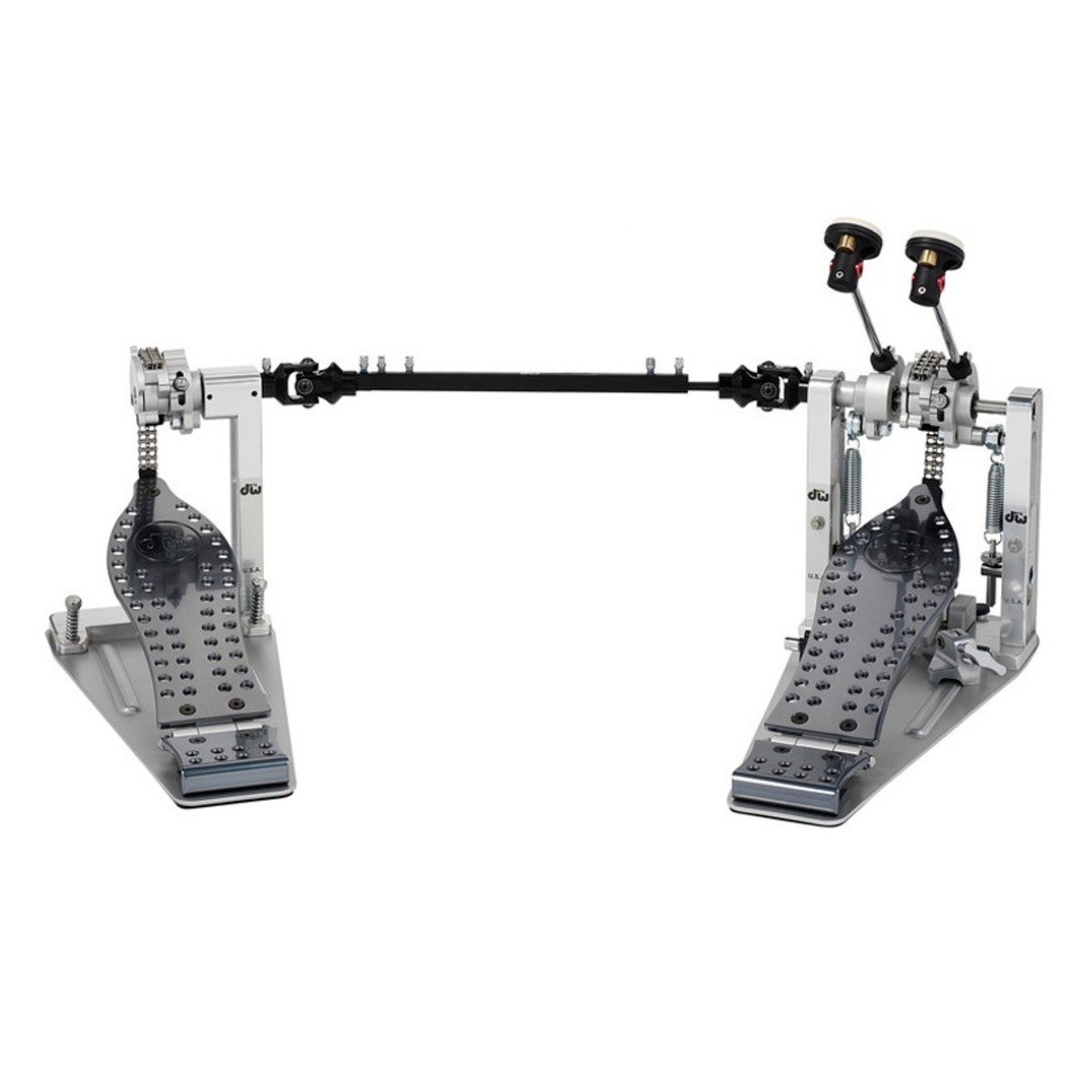 DW Drums bearbeitet Chain-Drive Doppel Bassdrum Pedal