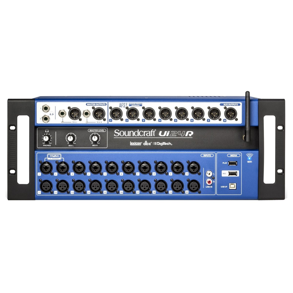Soundcraft Ui24R Digitaler Rack Mixer