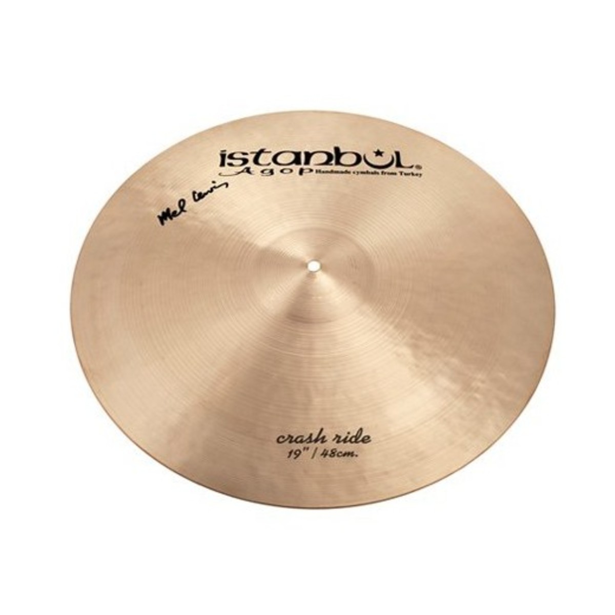 Istanbul Agop 19' Mel Lewis Signature    Crash Ride Becken
