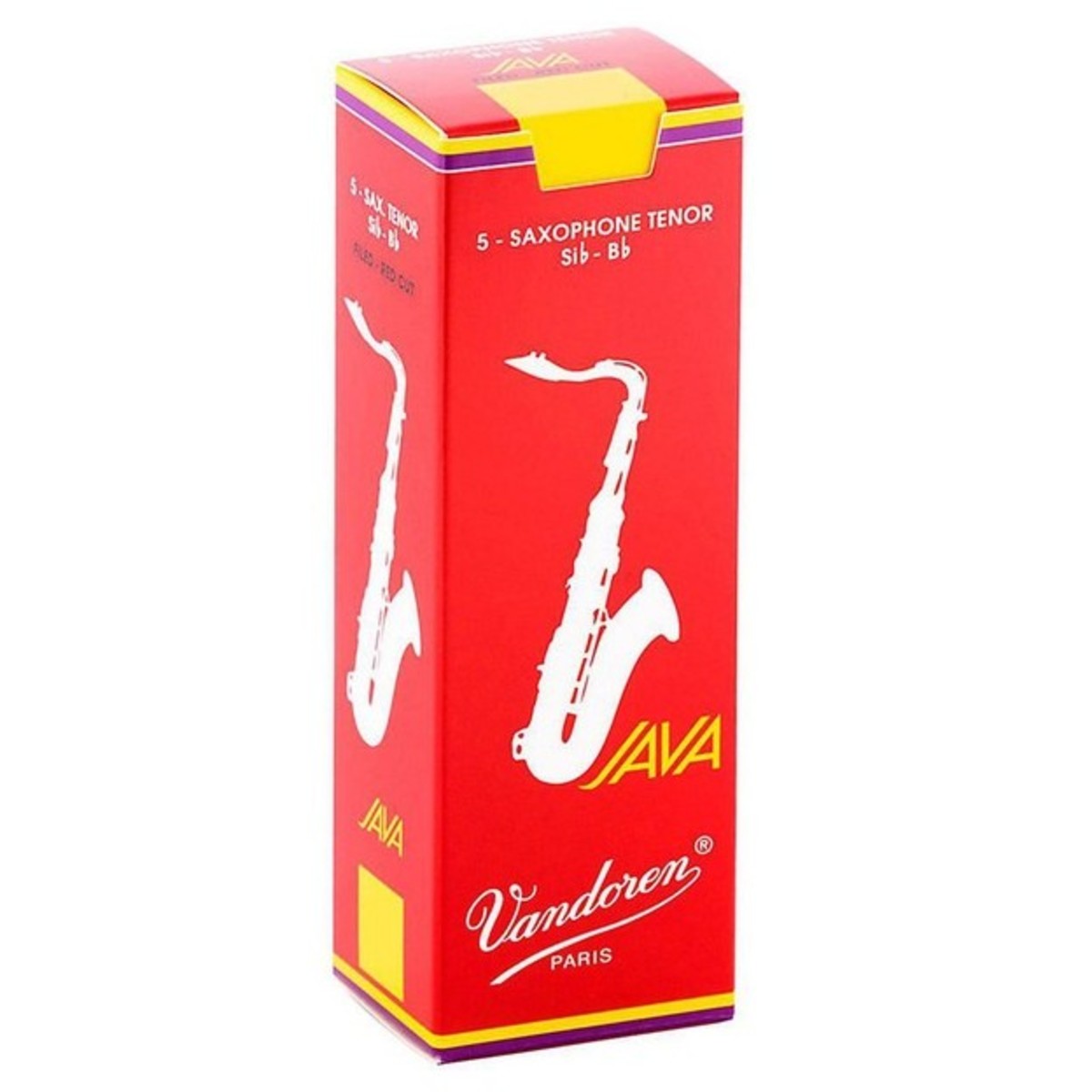 Vandoren Java rote Tenor Saxophon Reeds 2 (5er Pack)