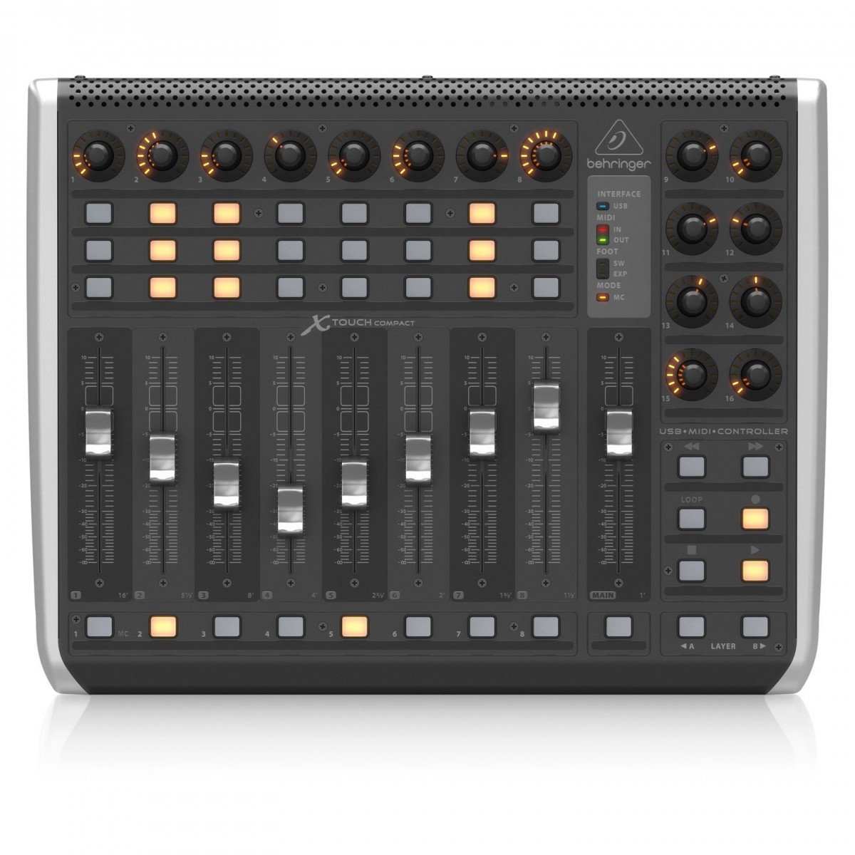 Behringer X-Touch Compact Universaler USB/MIDI-Controller