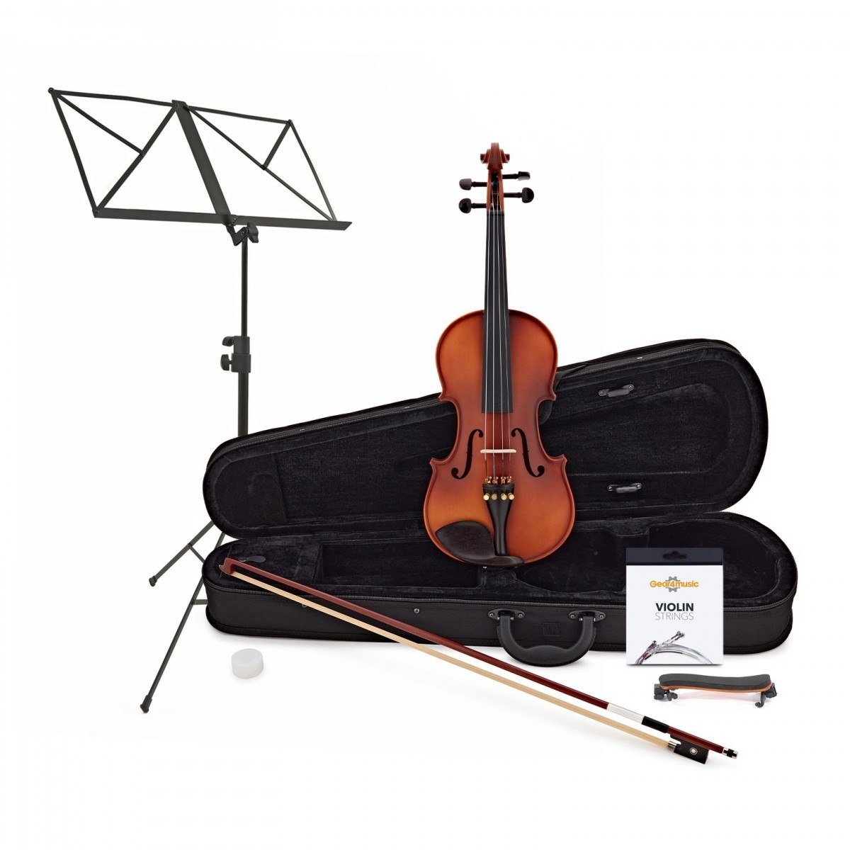 Student Plus 3/4 Violine Antique Fade mit Zubehör von Gear4music
