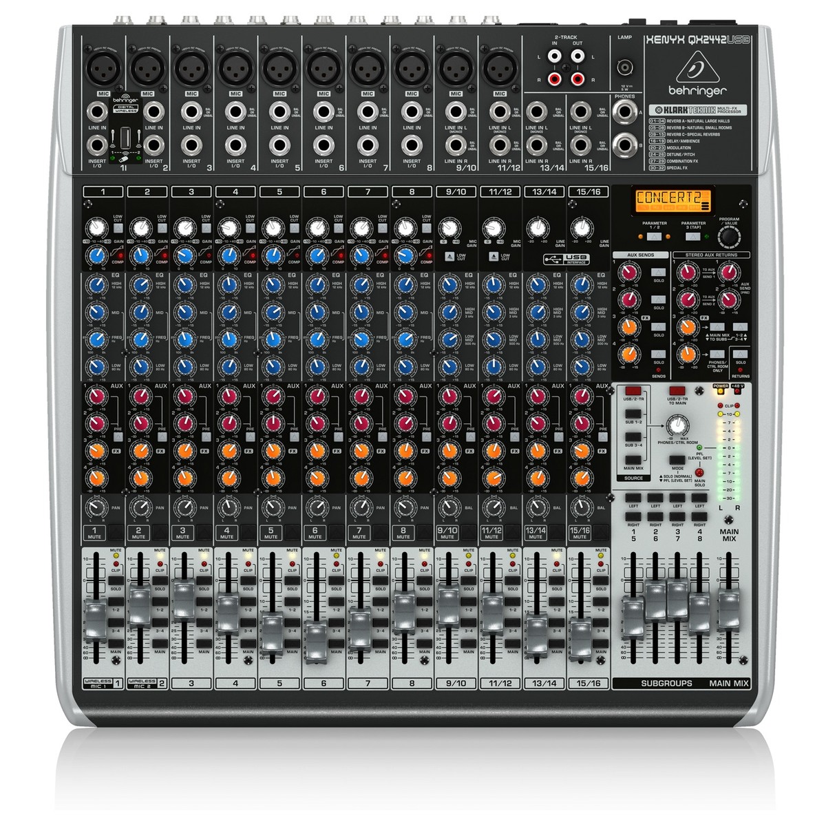 Behringer XENYX QX2442USB Mixer